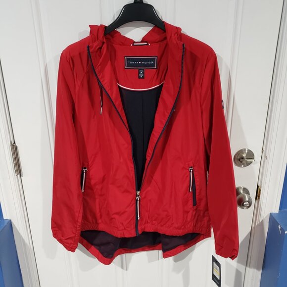 Tommy Hilfiger Women's Lightweight Everyday Weather Resistant Windbreaker - Picture 5 of 7